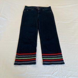 Rafaella Weekend Slimming Cropped Capri Womens Jeans 6